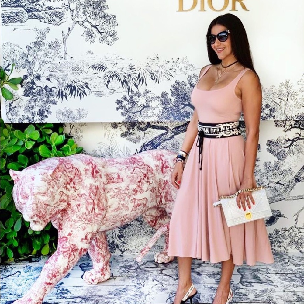 Dior Embroidered Belt